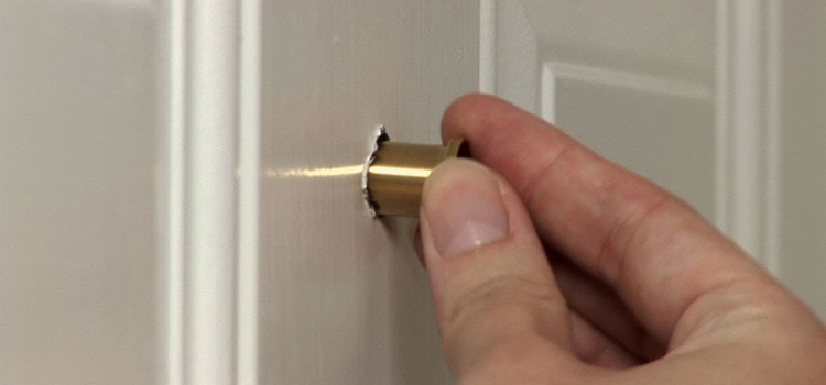 peephole door repair in Selma